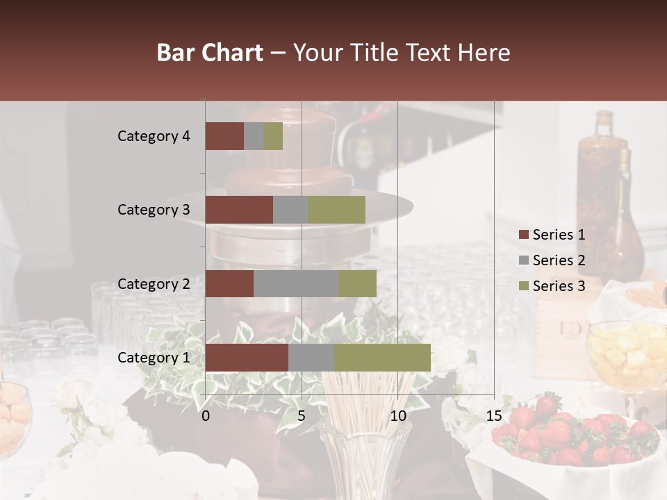 A Table Topped With Lots Of Food And Drinks PowerPoint Template