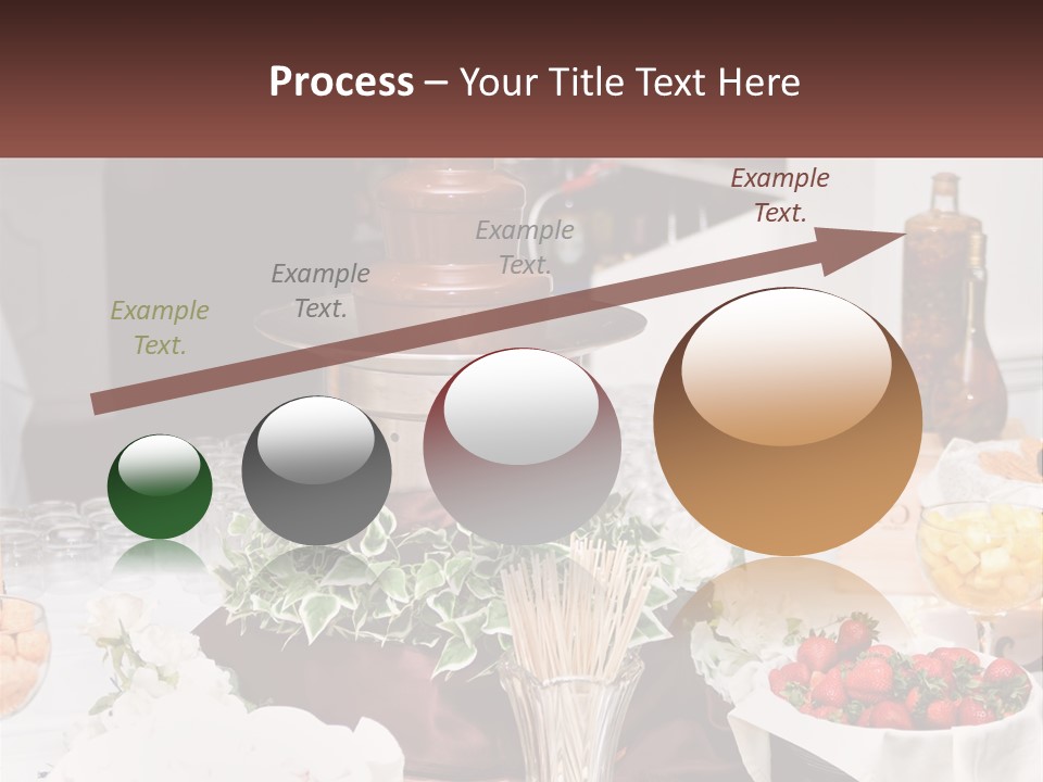 A Table Topped With Lots Of Food And Drinks PowerPoint Template