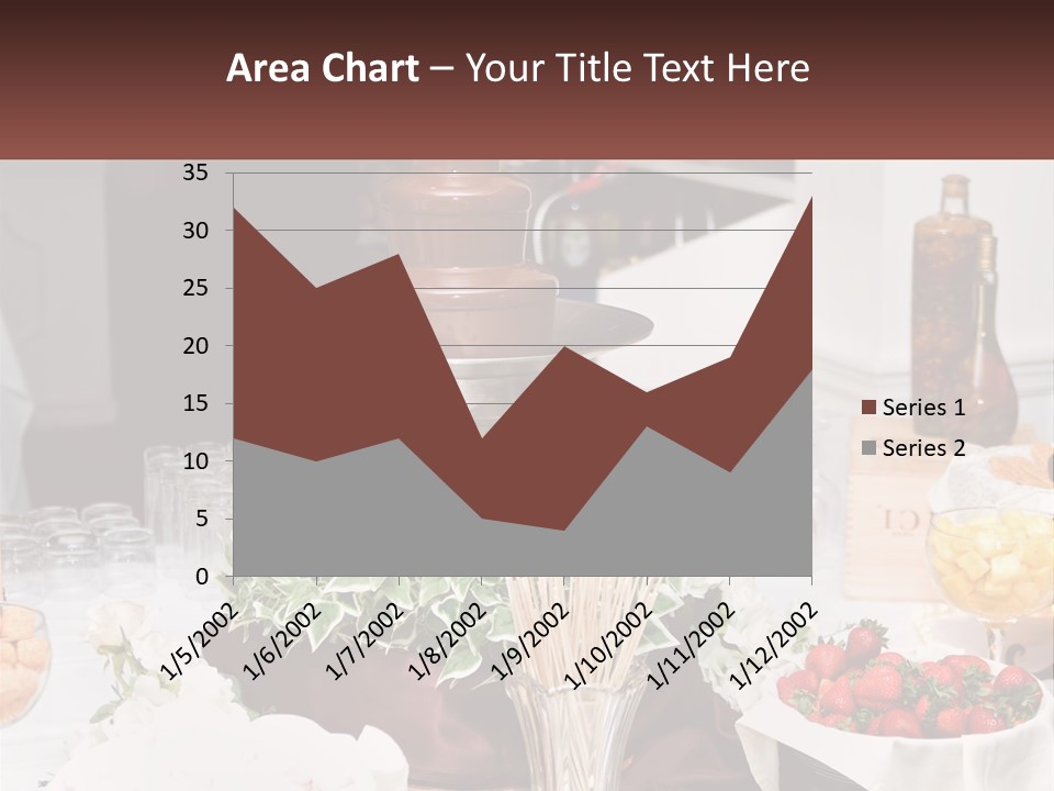A Table Topped With Lots Of Food And Drinks PowerPoint Template