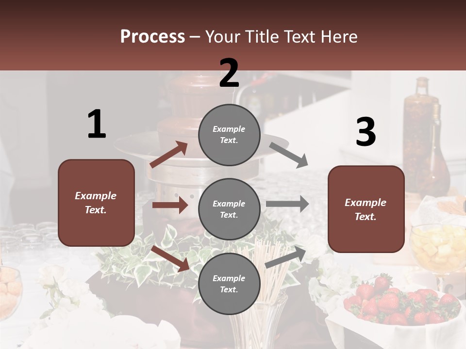 A Table Topped With Lots Of Food And Drinks PowerPoint Template