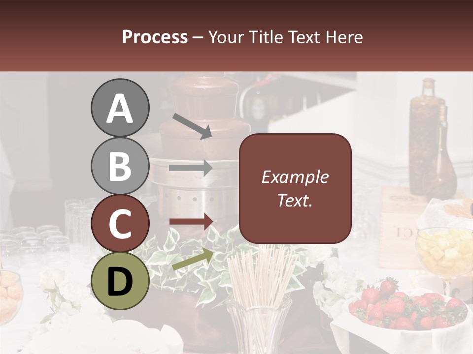 A Table Topped With Lots Of Food And Drinks PowerPoint Template