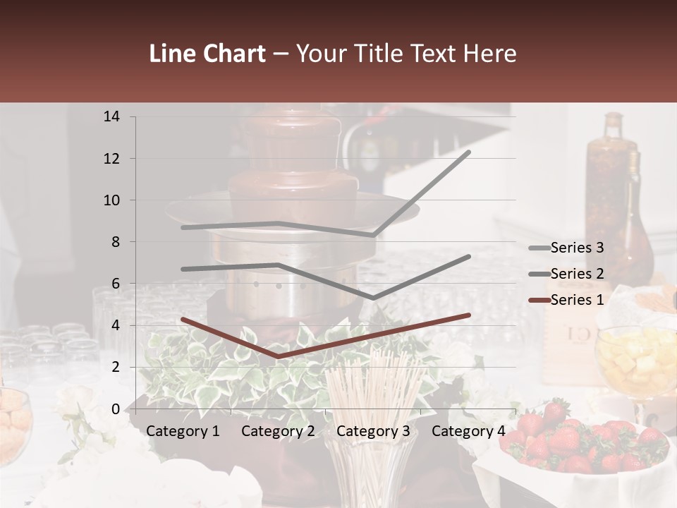 A Table Topped With Lots Of Food And Drinks PowerPoint Template