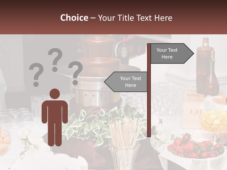 A Table Topped With Lots Of Food And Drinks PowerPoint Template