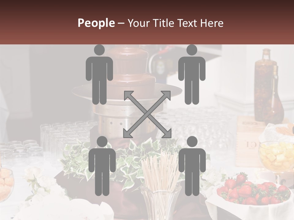 A Table Topped With Lots Of Food And Drinks PowerPoint Template