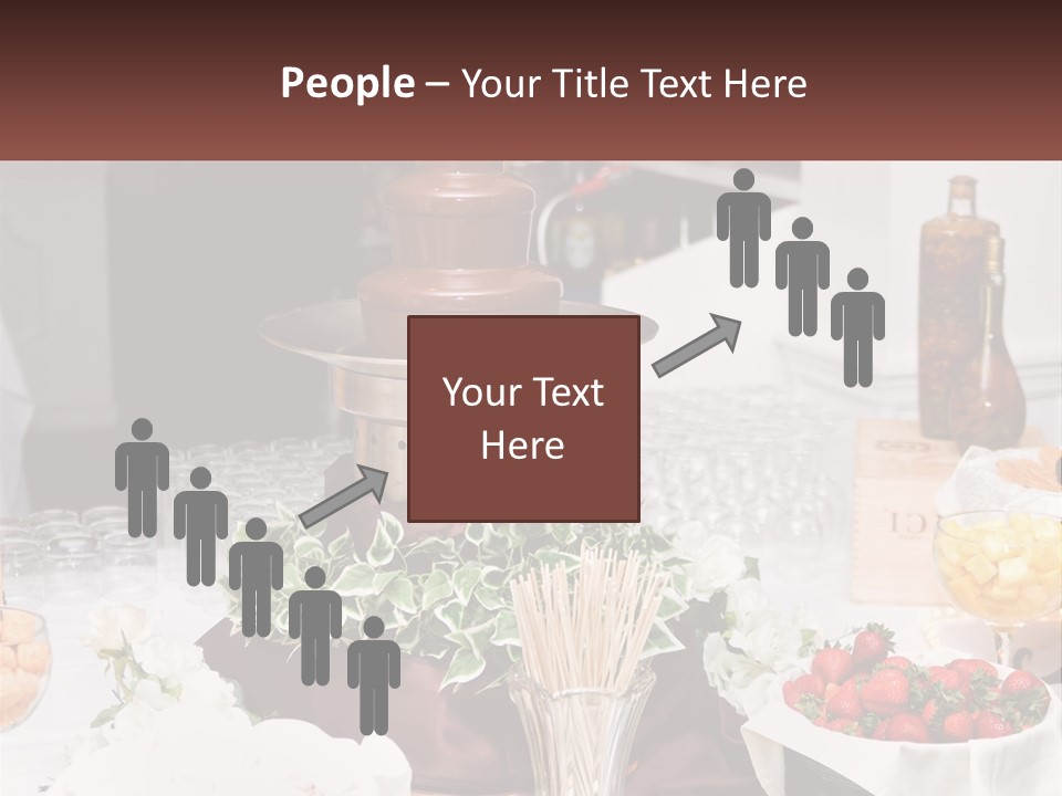 A Table Topped With Lots Of Food And Drinks PowerPoint Template