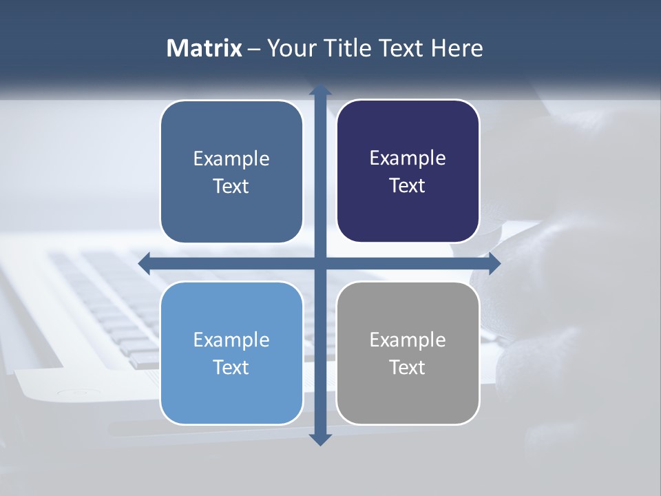 A Person Holding A Credit Card In Front Of A Laptop PowerPoint Template
