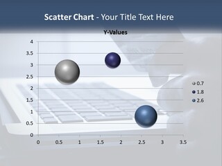 A Person Holding A Credit Card In Front Of A Laptop PowerPoint Template