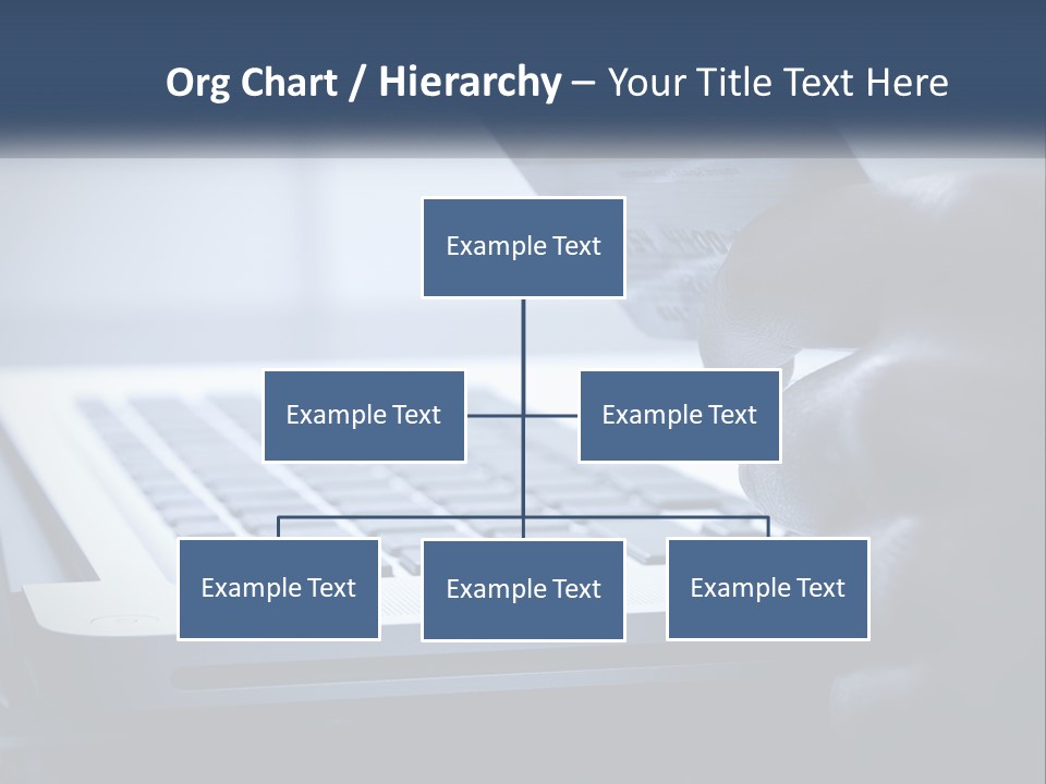 A Person Holding A Credit Card In Front Of A Laptop PowerPoint Template