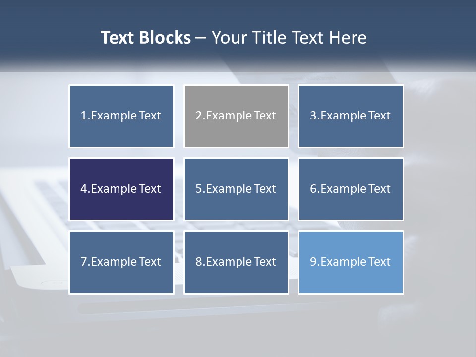 A Person Holding A Credit Card In Front Of A Laptop PowerPoint Template