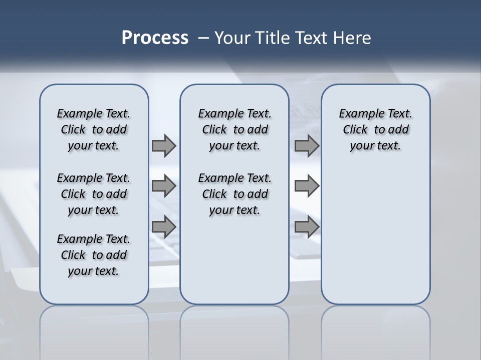 A Person Holding A Credit Card In Front Of A Laptop PowerPoint Template