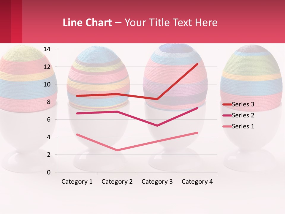 A Group Of Colorful Eggs Sitting On Top Of Each Other PowerPoint Template