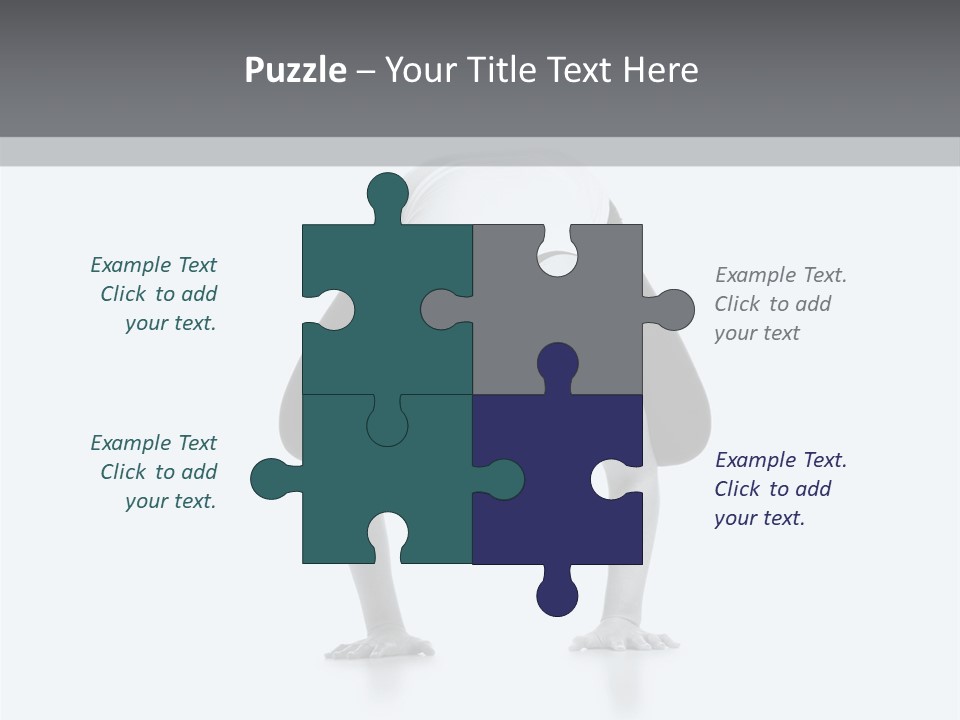 A Woman Doing A Handstand In A Yoga Position PowerPoint Template