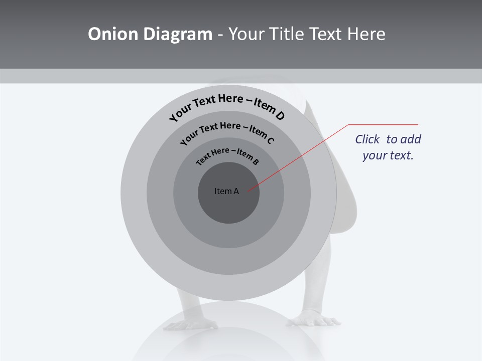 A Woman Doing A Handstand In A Yoga Position PowerPoint Template