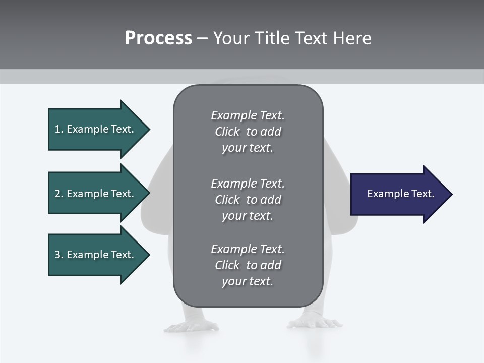 A Woman Doing A Handstand In A Yoga Position PowerPoint Template