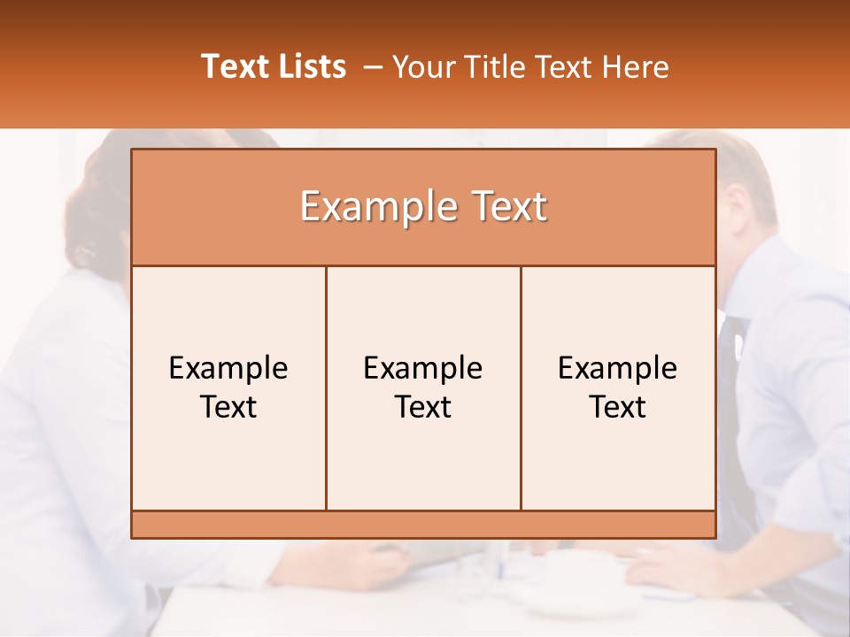 A Group Of Business People Looking At A Laptop PowerPoint Template