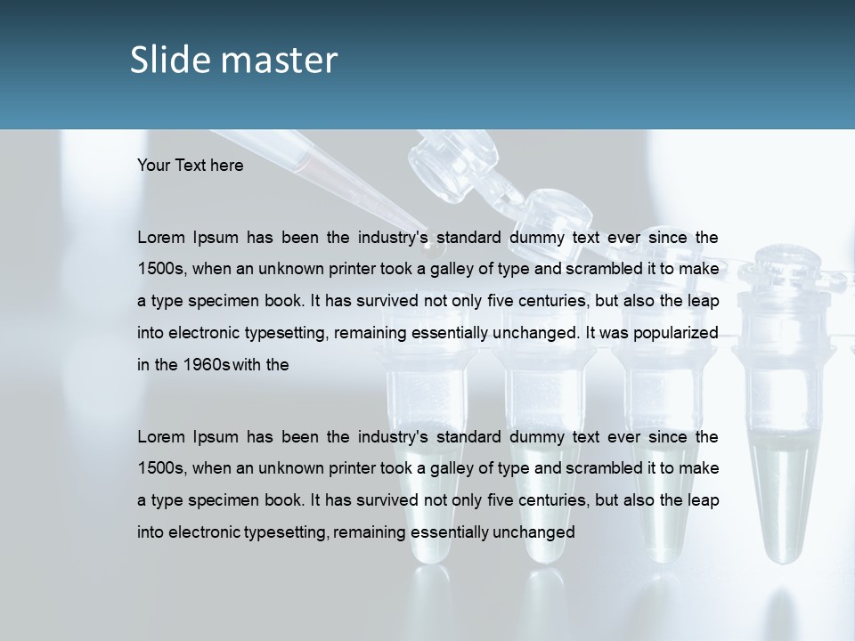 A Medical Powerpoint Presentation Is Shown PowerPoint Template