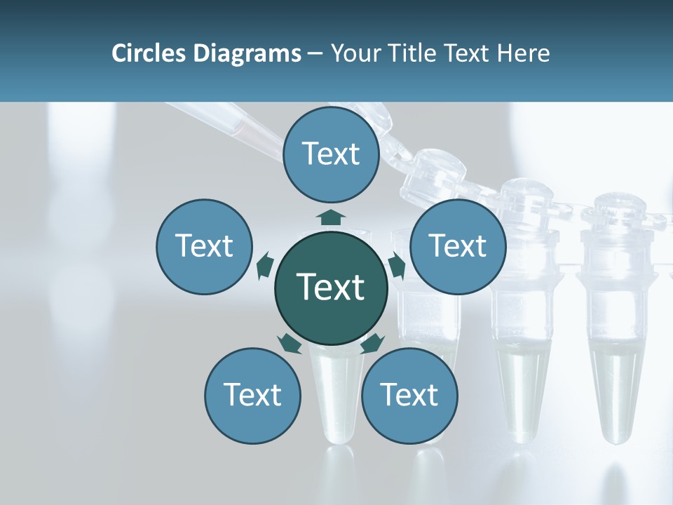 A Medical Powerpoint Presentation Is Shown PowerPoint Template