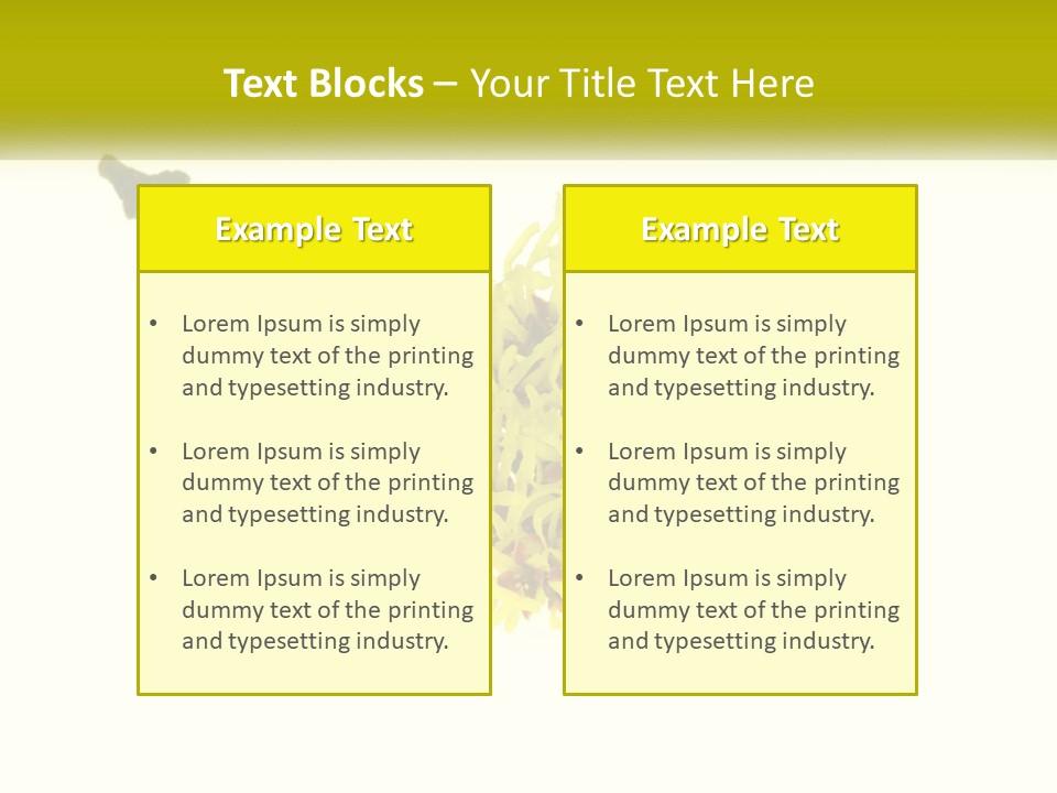 A Yellow Flower With A White Background PowerPoint Template