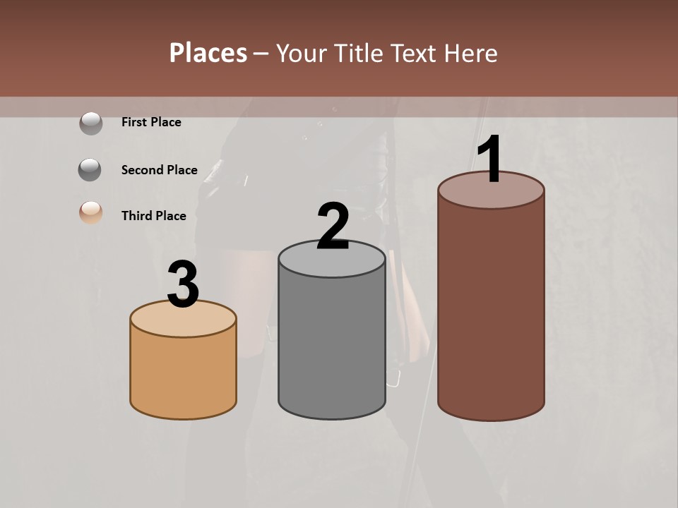 A Woman In A Black Dress Holding A Microphone PowerPoint Template