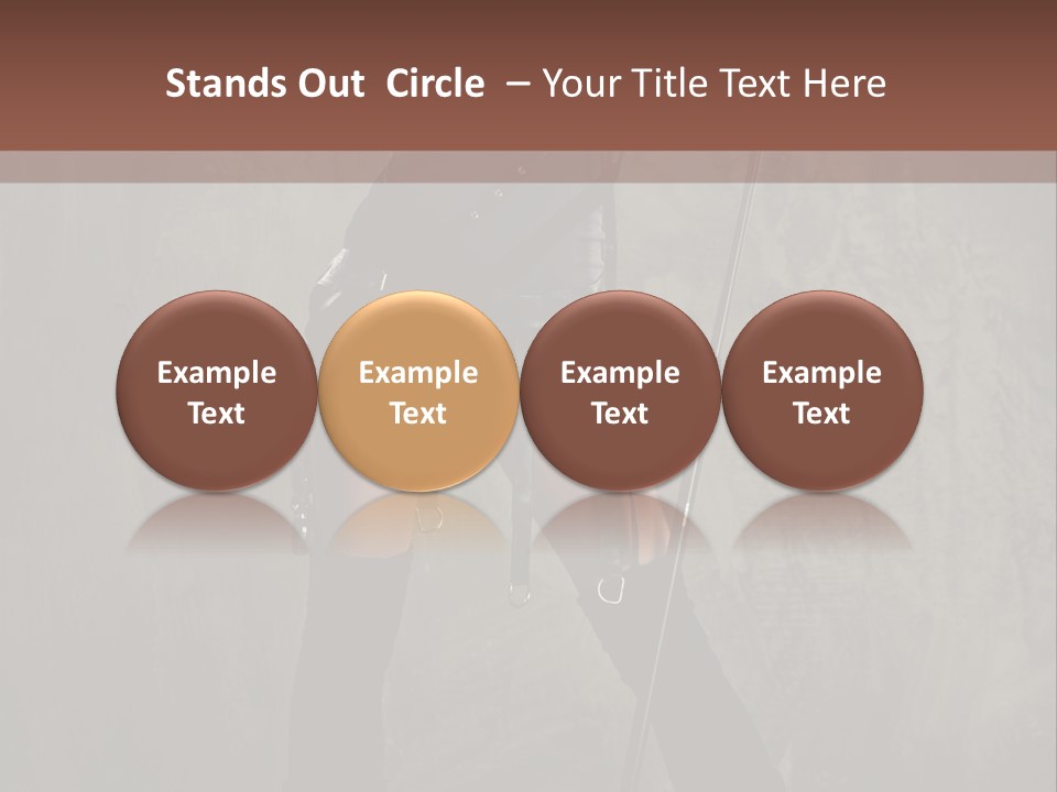 A Woman In A Black Dress Holding A Microphone PowerPoint Template