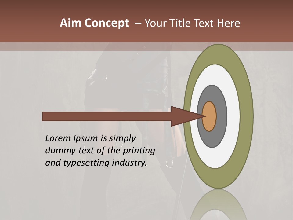 A Woman In A Black Dress Holding A Microphone PowerPoint Template