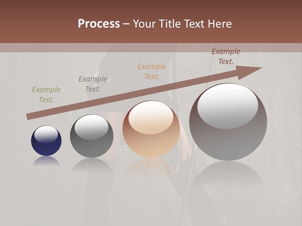 A Woman In A Black Dress Holding A Microphone PowerPoint Template