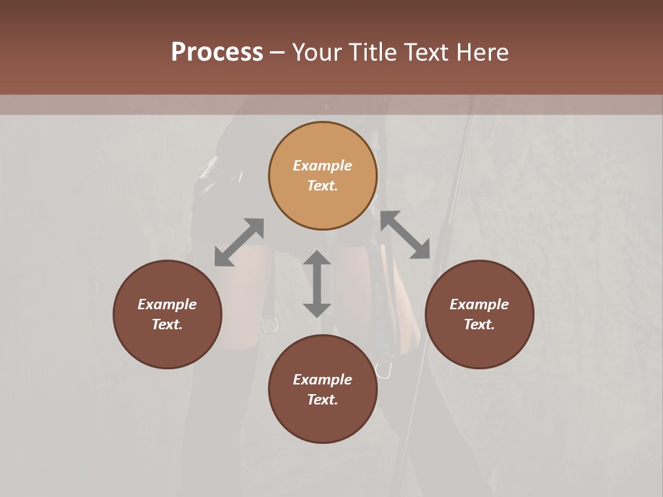 A Woman In A Black Dress Holding A Microphone PowerPoint Template