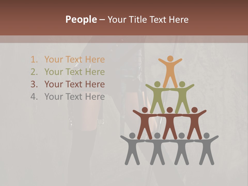 A Woman In A Black Dress Holding A Microphone PowerPoint Template