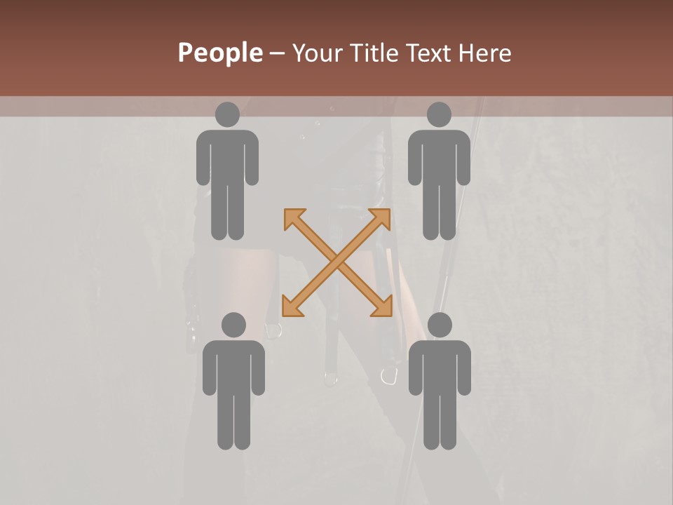 A Woman In A Black Dress Holding A Microphone PowerPoint Template