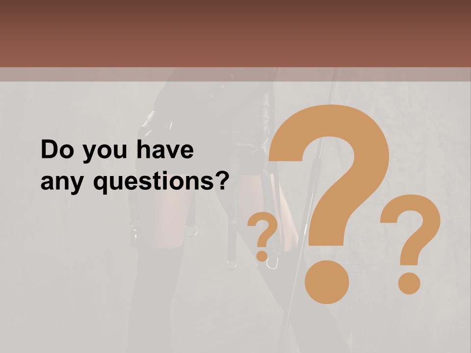 A Woman In A Black Dress Holding A Microphone PowerPoint Template