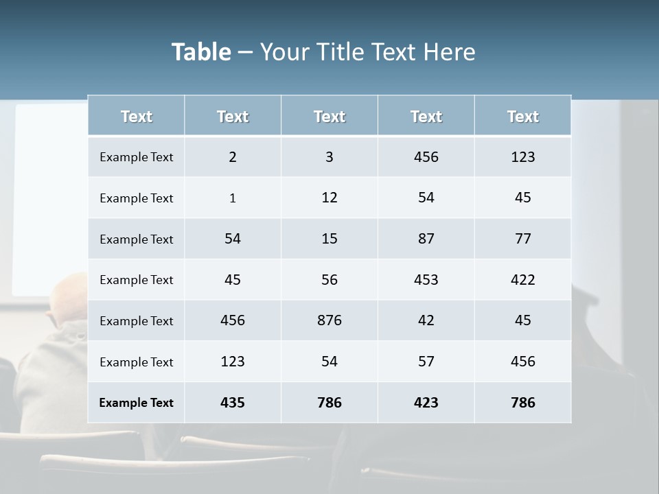 A Woman Giving A Presentation To A Group Of People PowerPoint Template