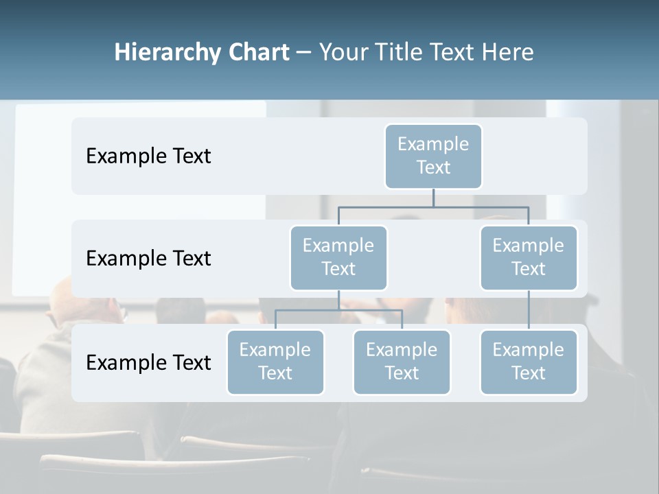 A Woman Giving A Presentation To A Group Of People PowerPoint Template