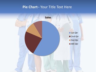 A Group Of Medical Professionals Standing Together PowerPoint Template