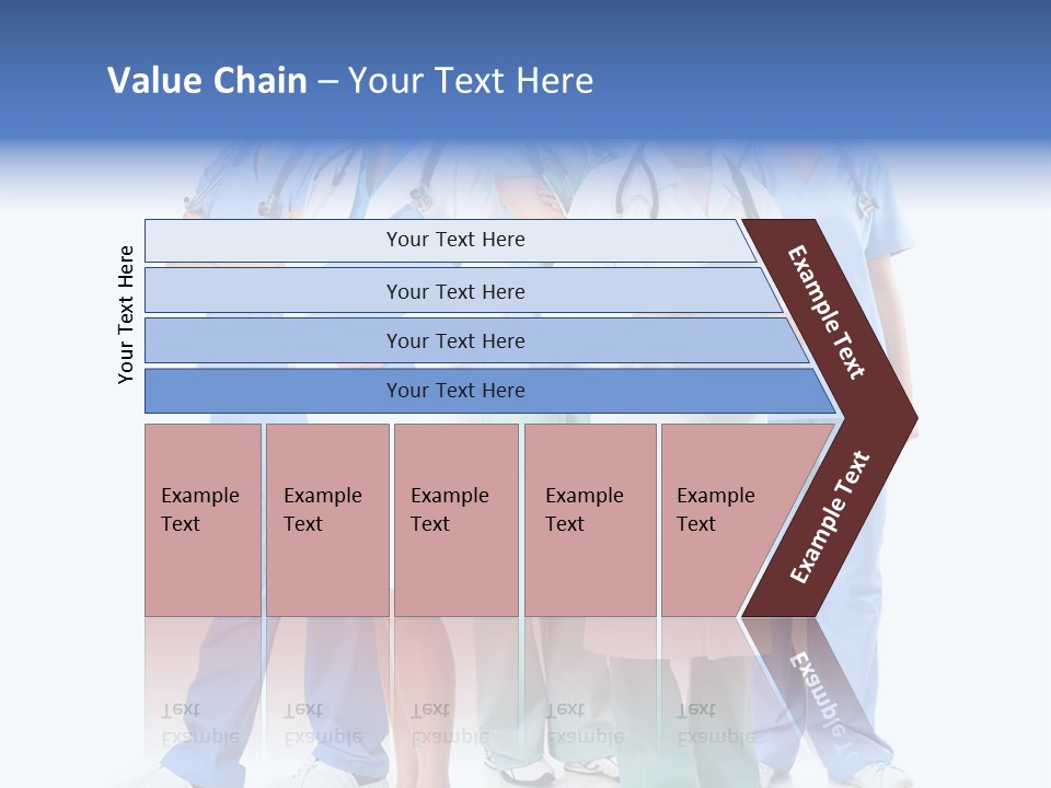 A Group Of Medical Professionals Standing Together PowerPoint Template