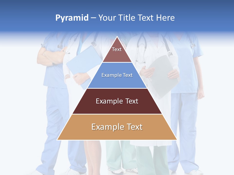 A Group Of Medical Professionals Standing Together PowerPoint Template