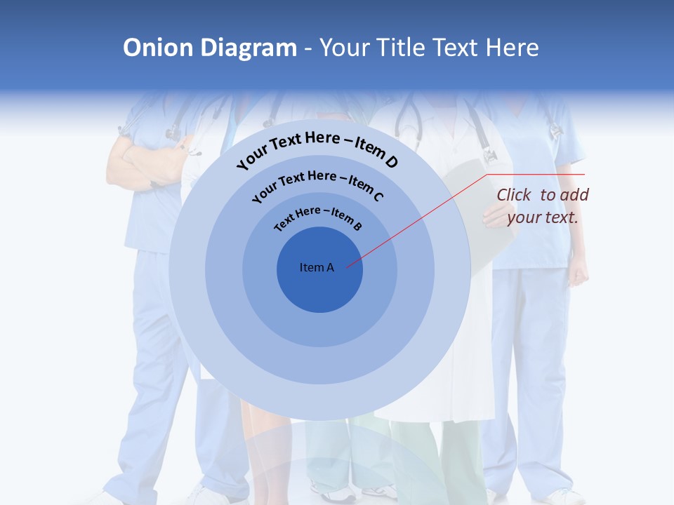 A Group Of Medical Professionals Standing Together PowerPoint Template