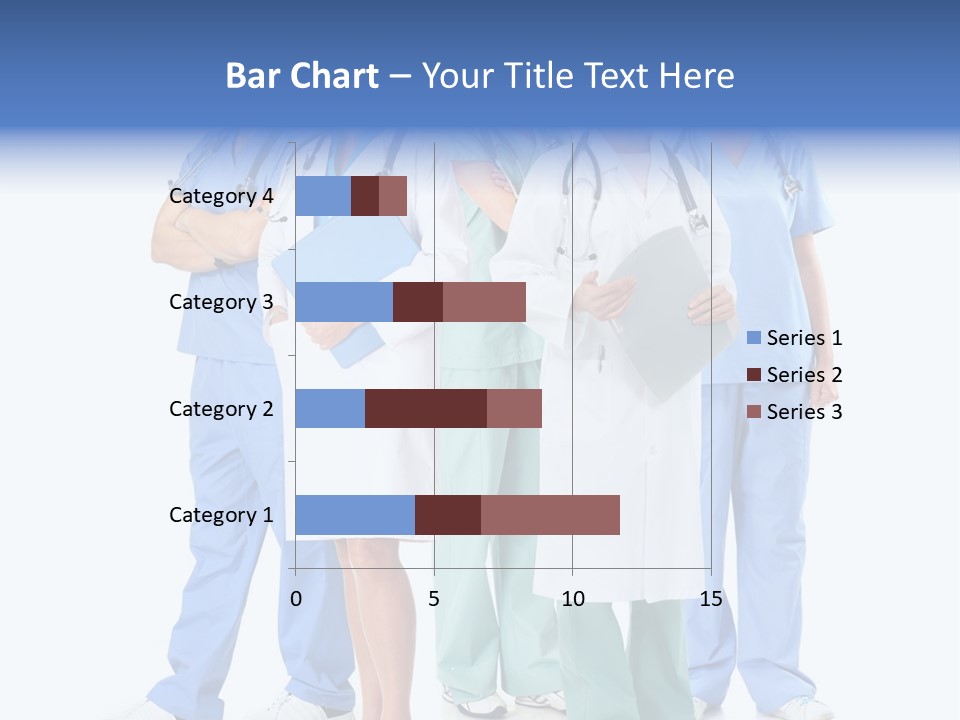 A Group Of Medical Professionals Standing Together PowerPoint Template
