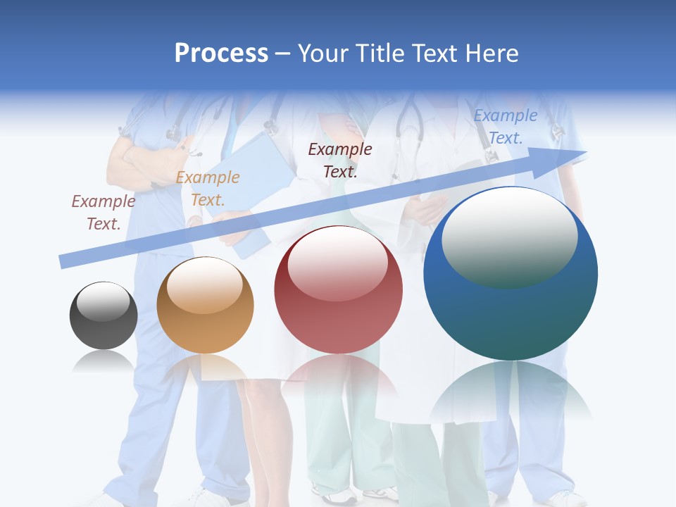 A Group Of Medical Professionals Standing Together PowerPoint Template
