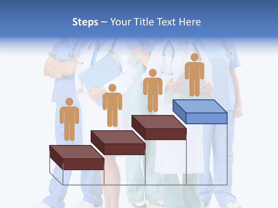 A Group Of Medical Professionals Standing Together PowerPoint Template