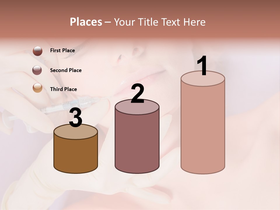 A Woman Getting Her Teeth Examined By A Doctor PowerPoint Template