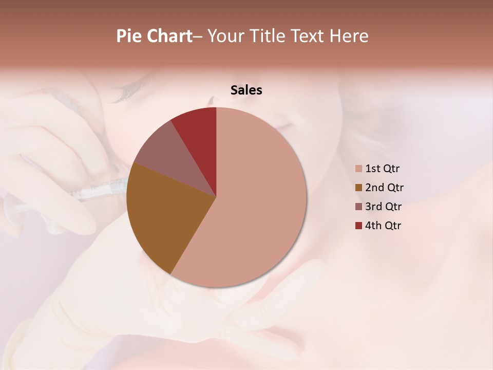 A Woman Getting Her Teeth Examined By A Doctor PowerPoint Template