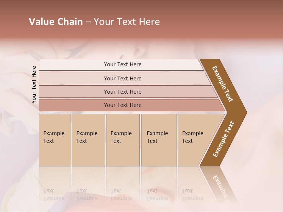 A Woman Getting Her Teeth Examined By A Doctor PowerPoint Template