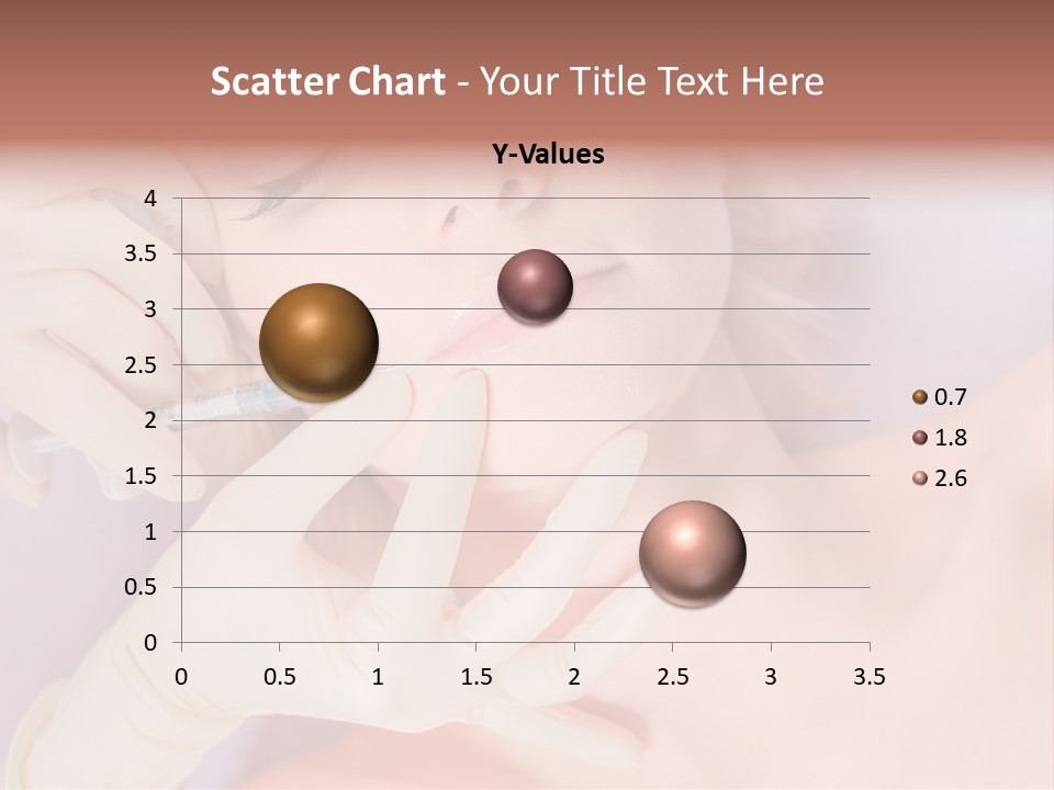 A Woman Getting Her Teeth Examined By A Doctor PowerPoint Template