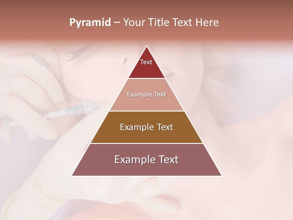 A Woman Getting Her Teeth Examined By A Doctor PowerPoint Template