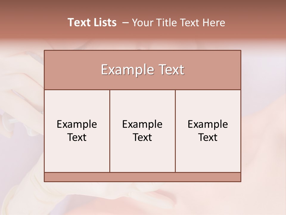 A Woman Getting Her Teeth Examined By A Doctor PowerPoint Template