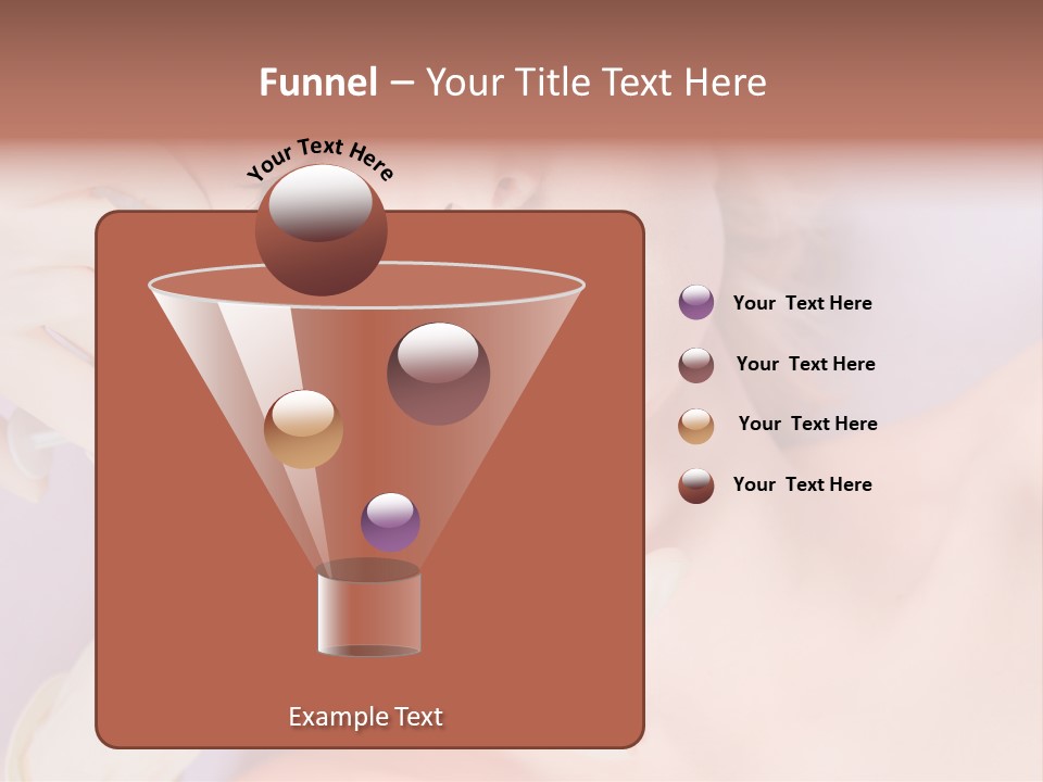 A Woman Getting Her Teeth Examined By A Doctor PowerPoint Template