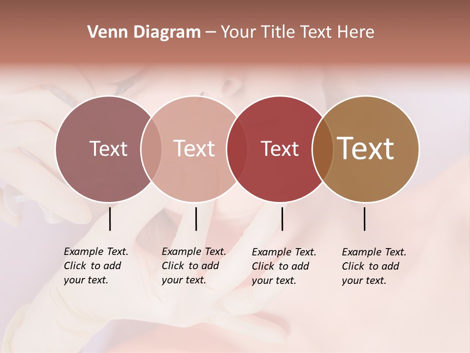 A Woman Getting Her Teeth Examined By A Doctor PowerPoint Template