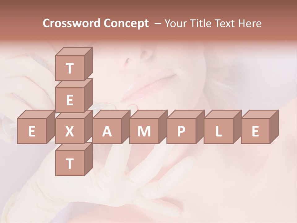 A Woman Getting Her Teeth Examined By A Doctor PowerPoint Template