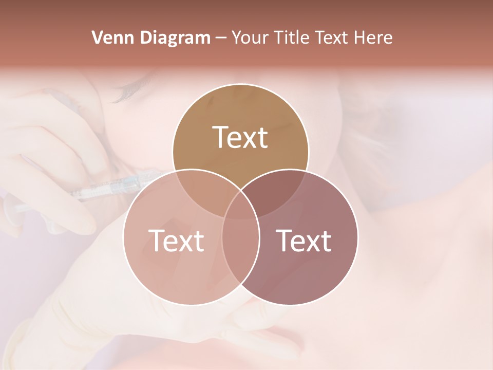 A Woman Getting Her Teeth Examined By A Doctor PowerPoint Template