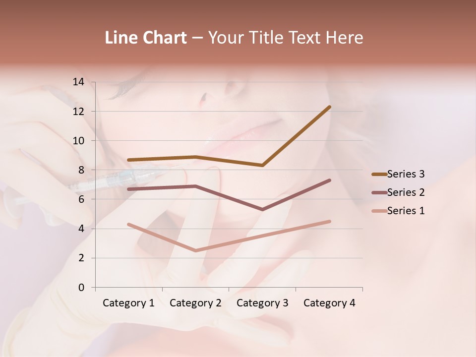 A Woman Getting Her Teeth Examined By A Doctor PowerPoint Template